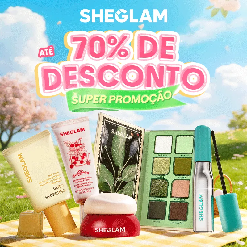 SHEGLAM - Até 70% OFF