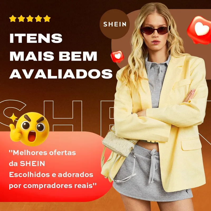 Itens mais bem avaliados