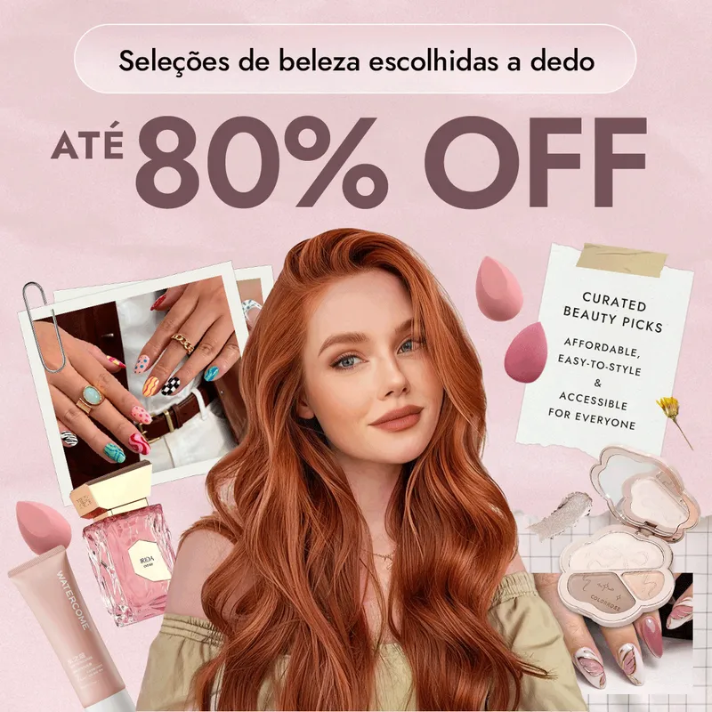 Beleza - Até 80% OFF