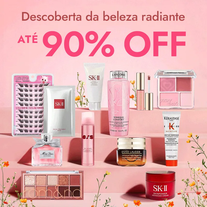 Descoberta da beleza - Até 90% OFF