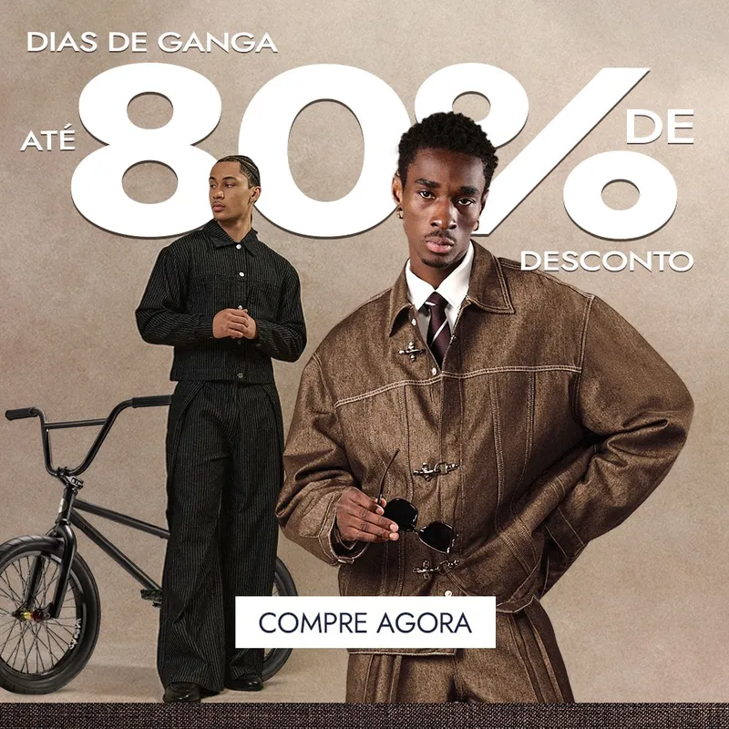 Dias de Ganga - Até 80% OFF