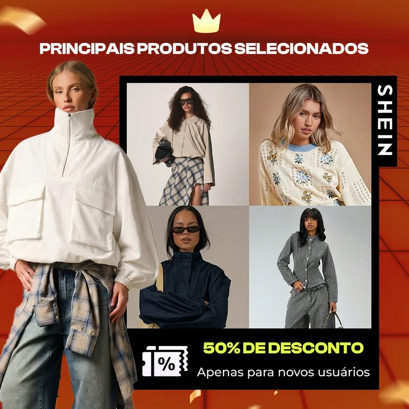 Principais produtos selecionados
