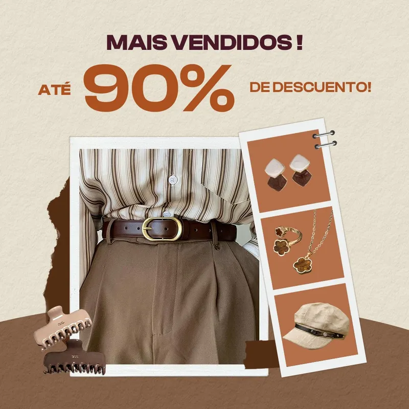 Até 90% OFF em jóias e acessórios
